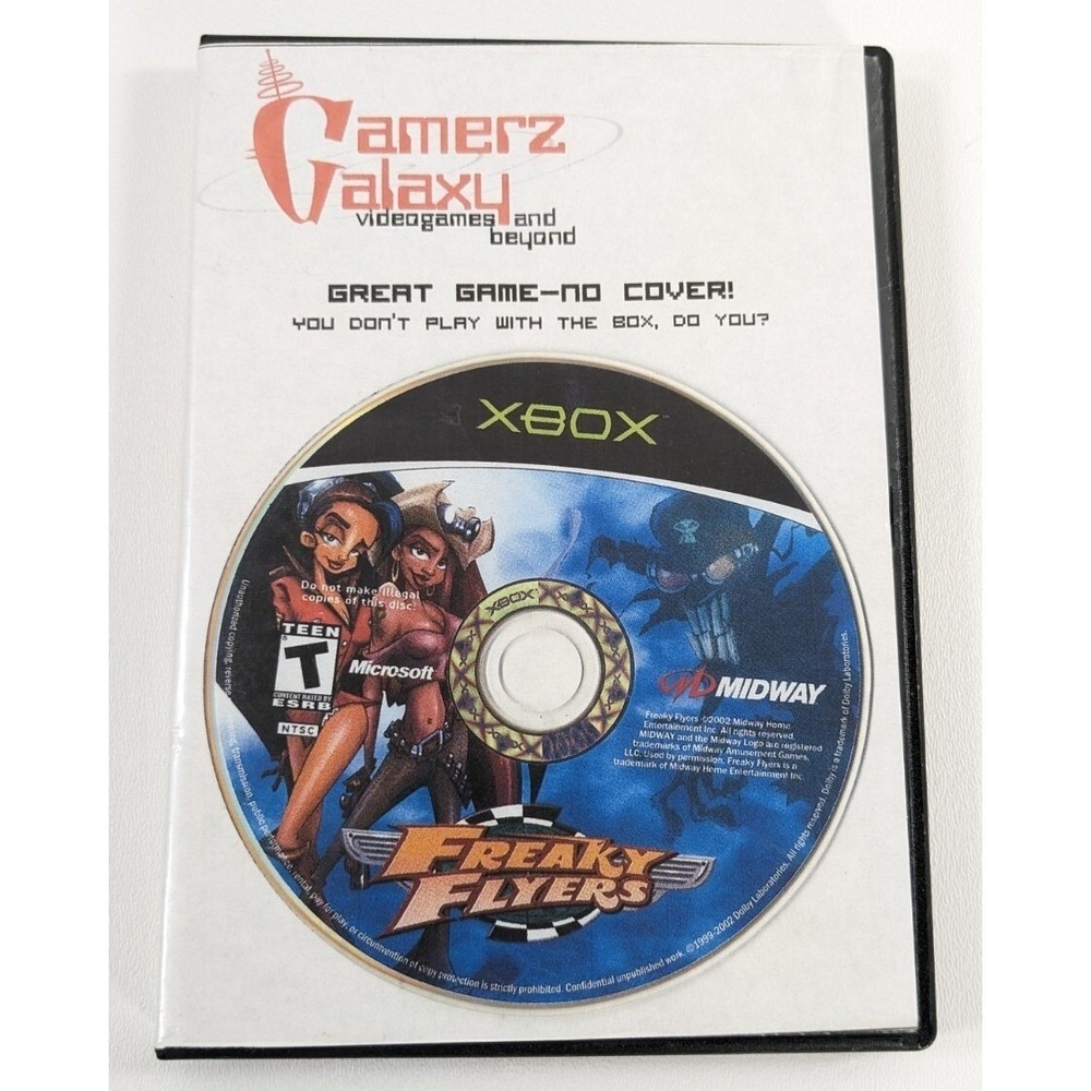 Freaky Flyers Microsoft Xbox Original Game Disc Only Midway Racing Teen NTSC